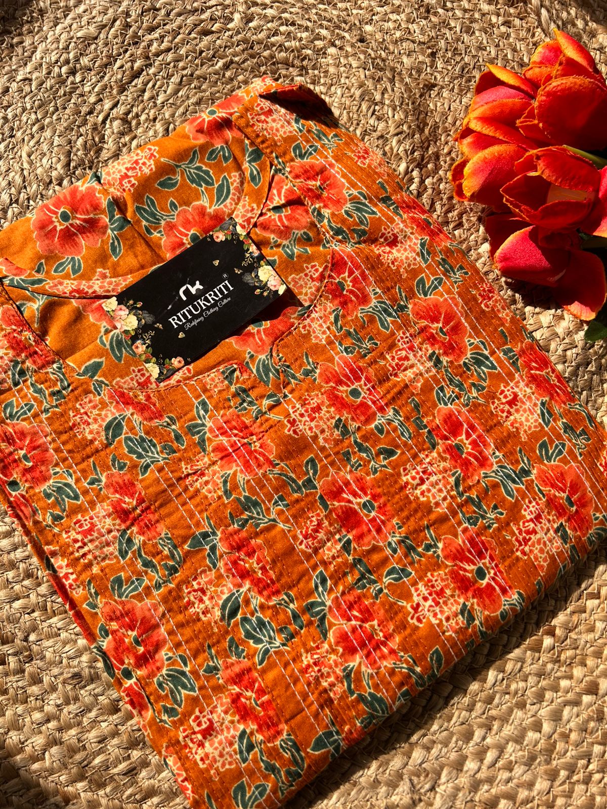 THREADWORK LONG KURTI