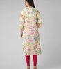 FLORAL PEAR WORK KURTI