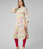 FLORAL PEAR WORK KURTI