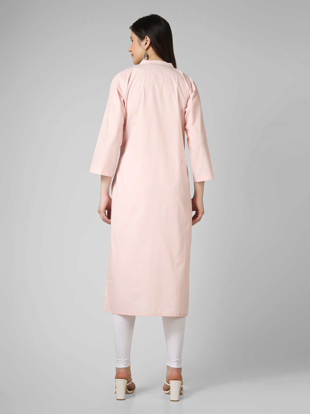 Blush Classic Straight Kurti