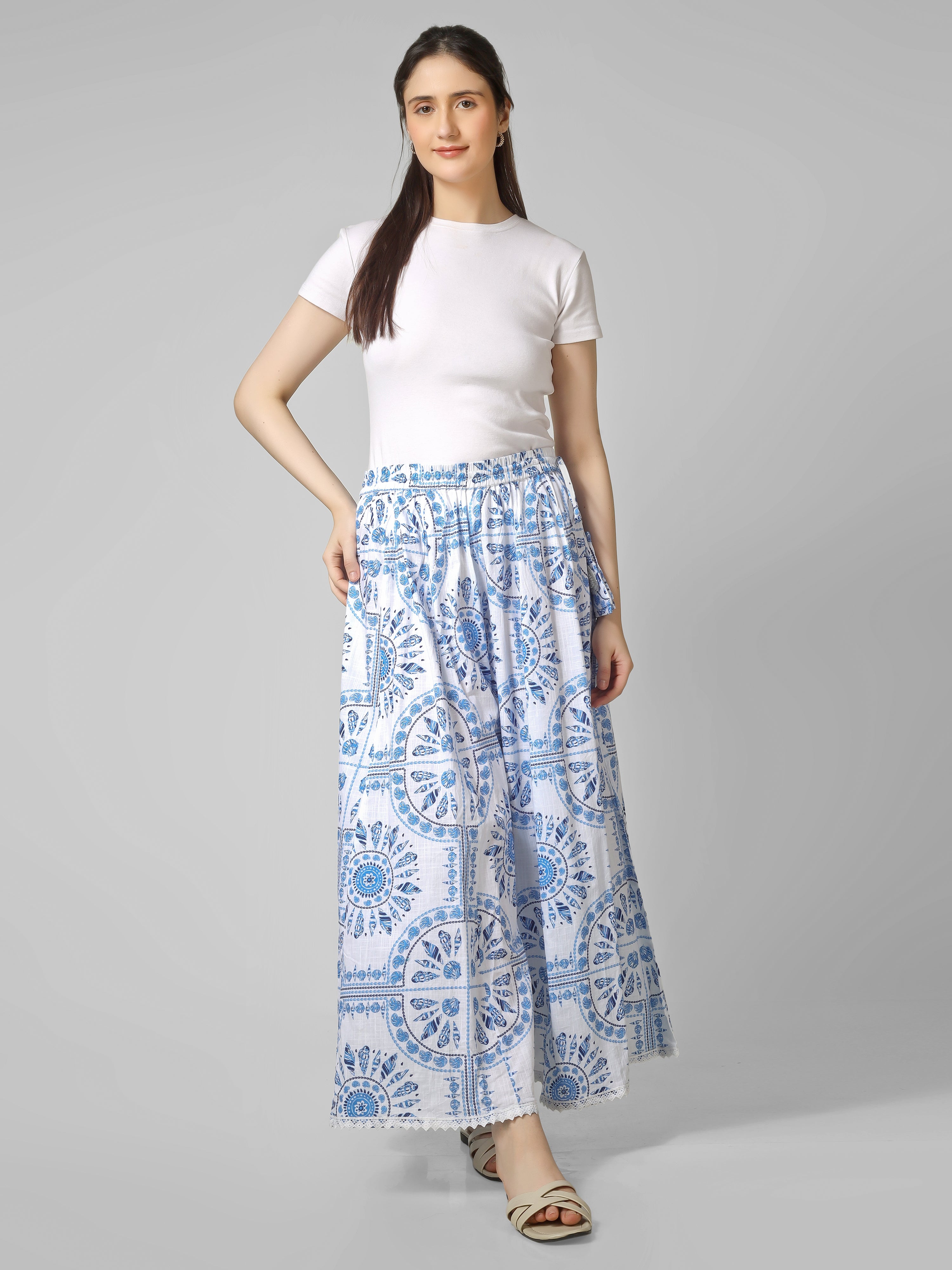 Blue Skirt