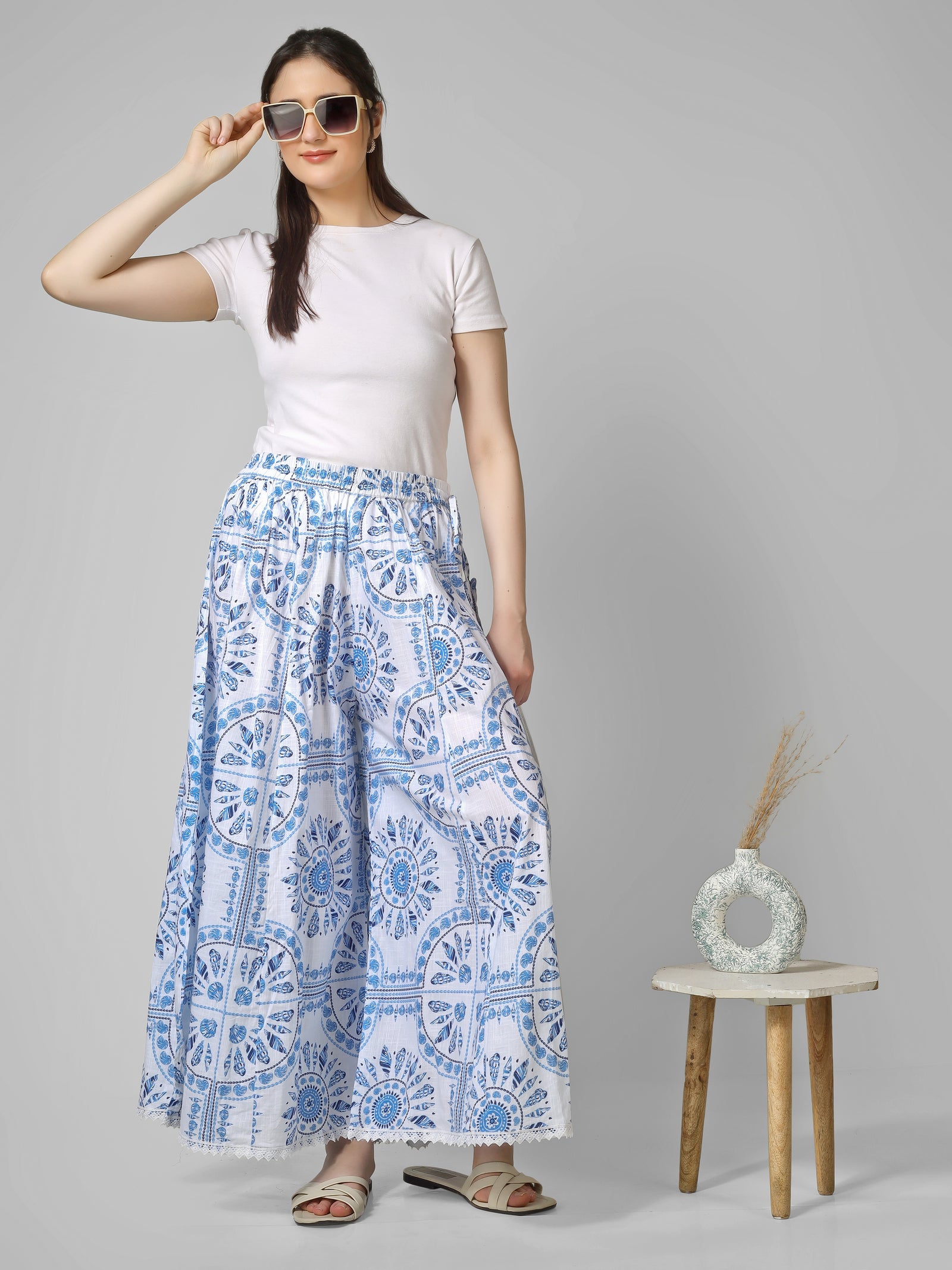 Blue Skirt