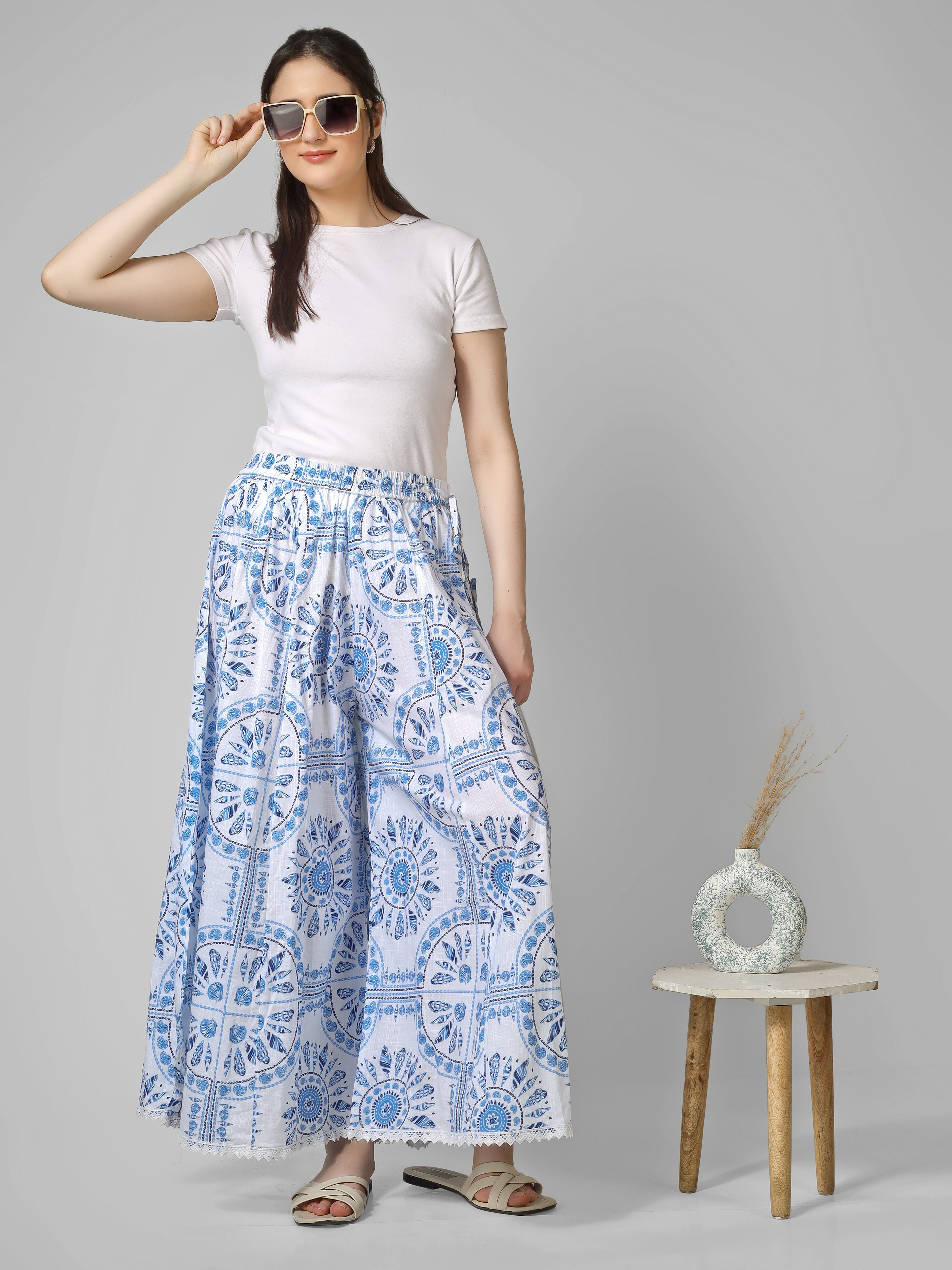 Blue Skirt
