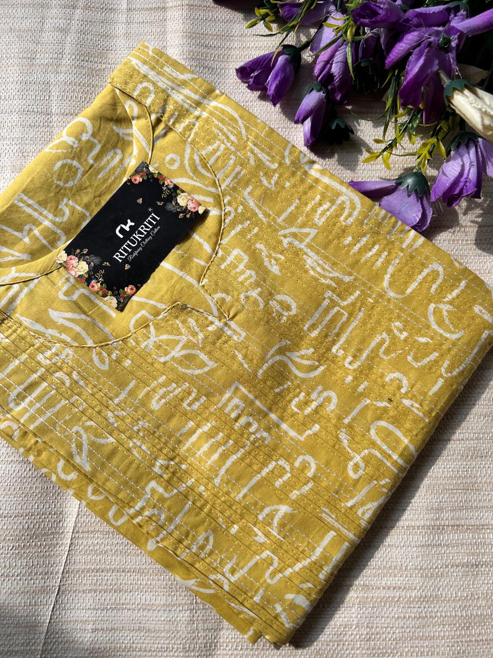 THREADWORK LONG KURTI