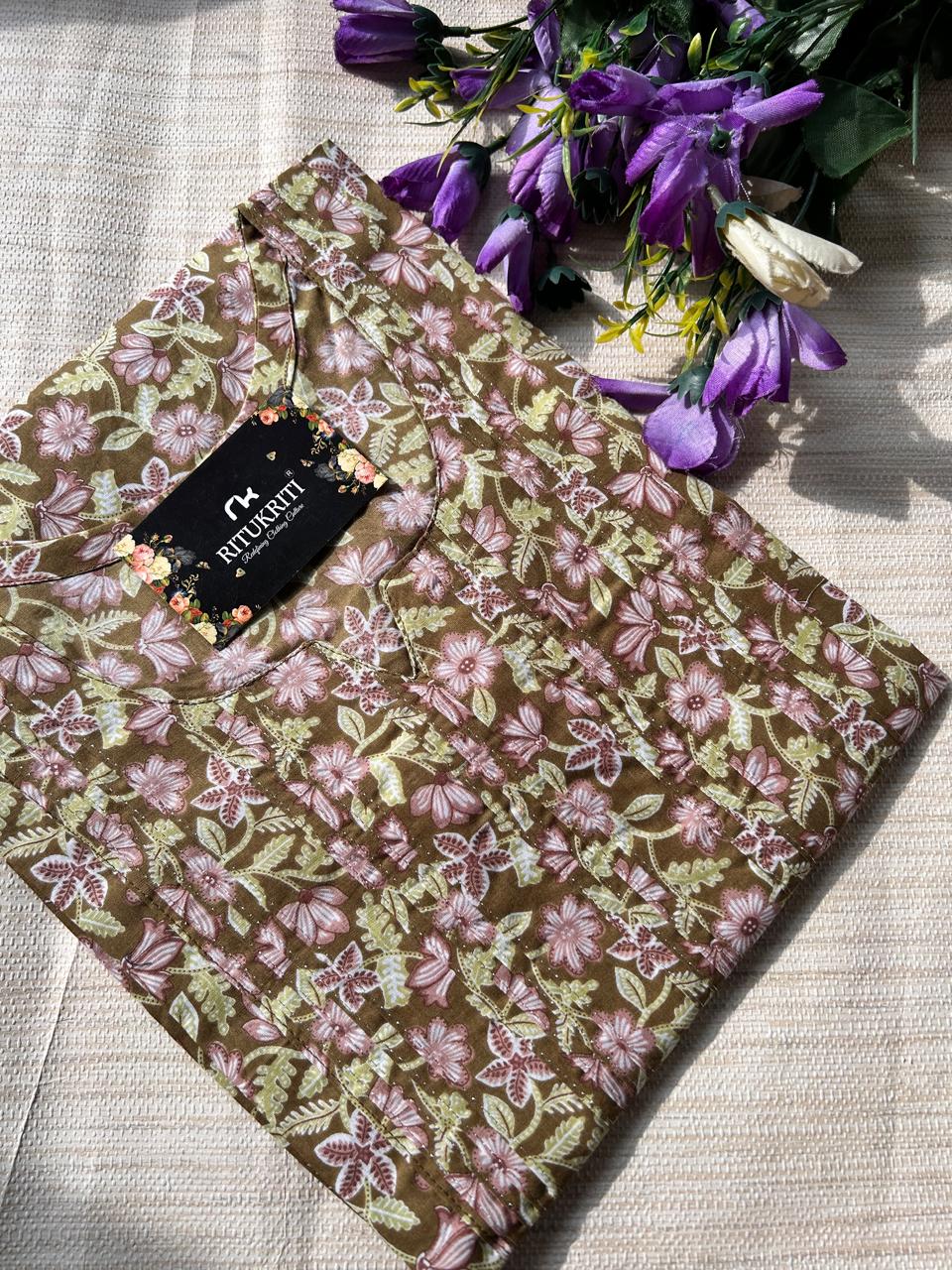 THREADWORK LONG KURTI