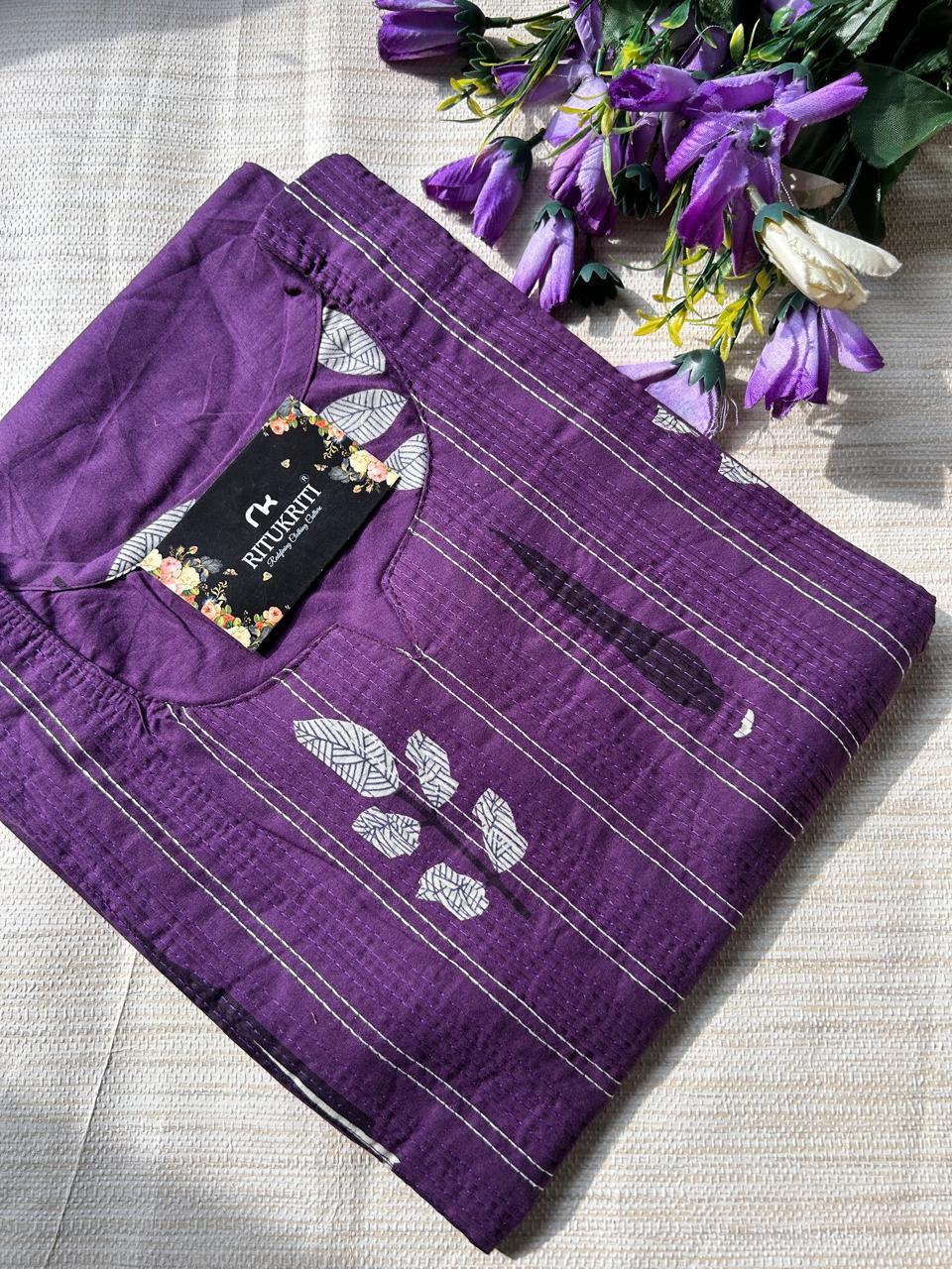 THREADWORK LONG KURTI