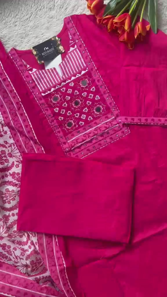 The Gulabari suit set