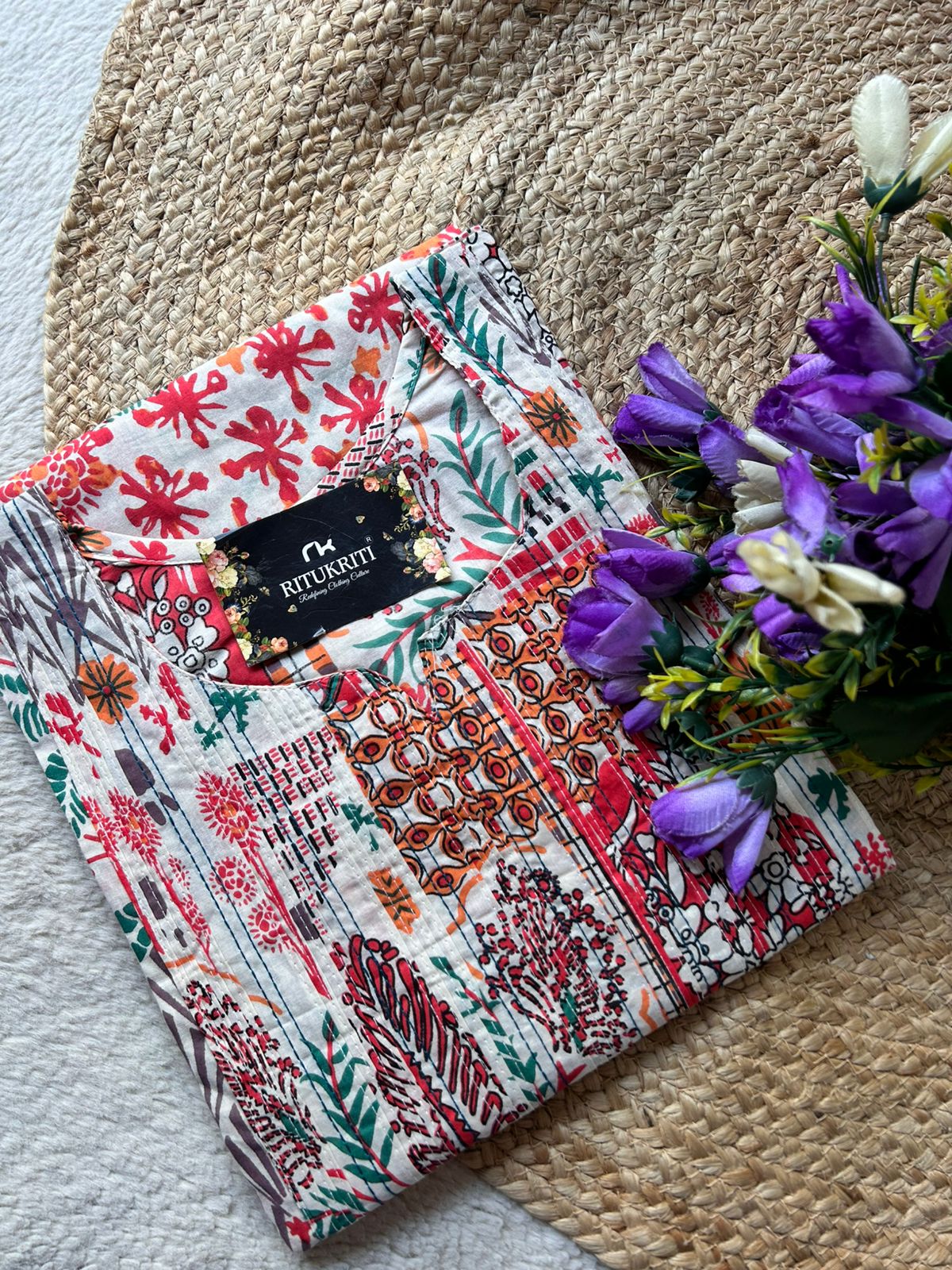 THREADWORK LONG KURTI