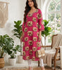 Crystal work long kurtis