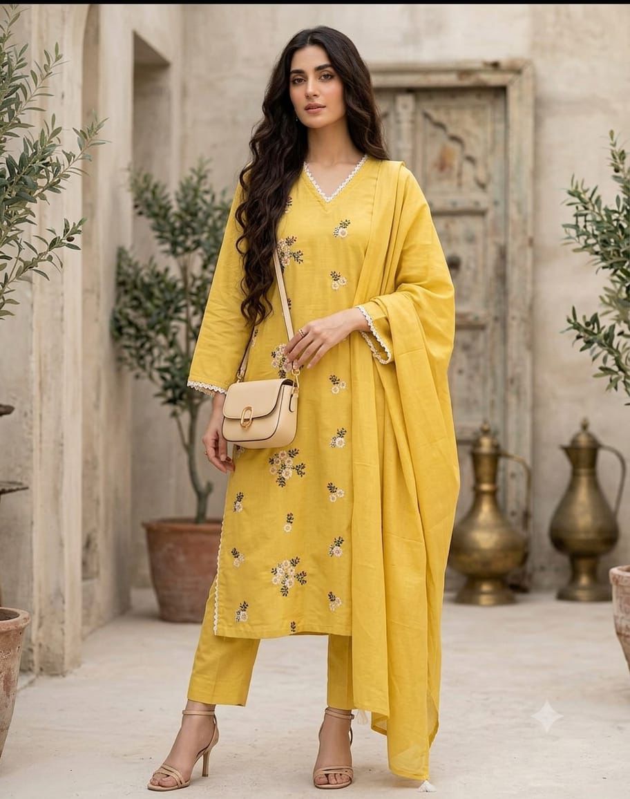 Embroidery 3 PIECE  SET