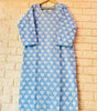 V NECK LONG KURTI