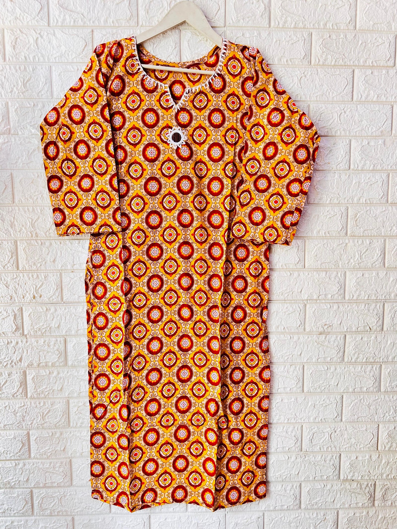 MIRRORWORK LONG KURTI