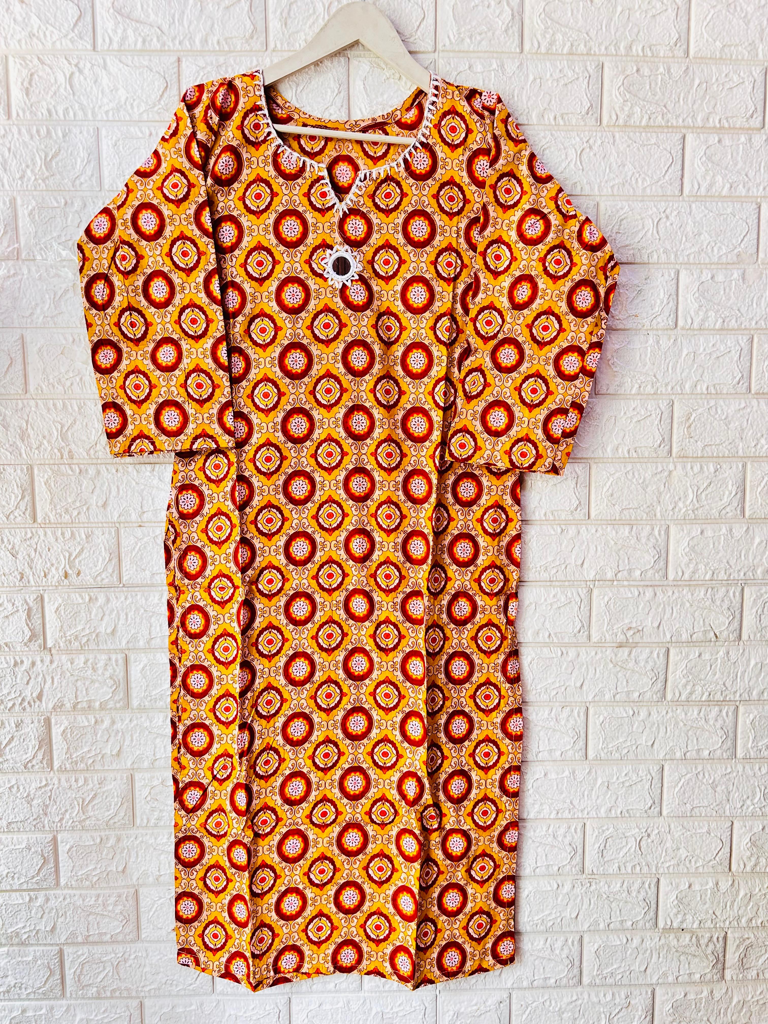 MIRRORWORK LONG KURTI
