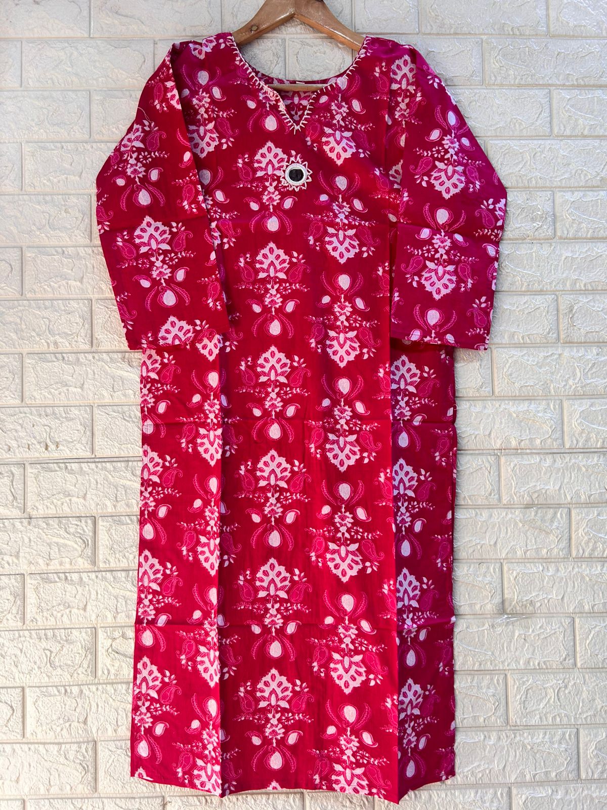 MIRRORWORK LONG KURTI