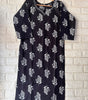 V NECK LONG KURTI