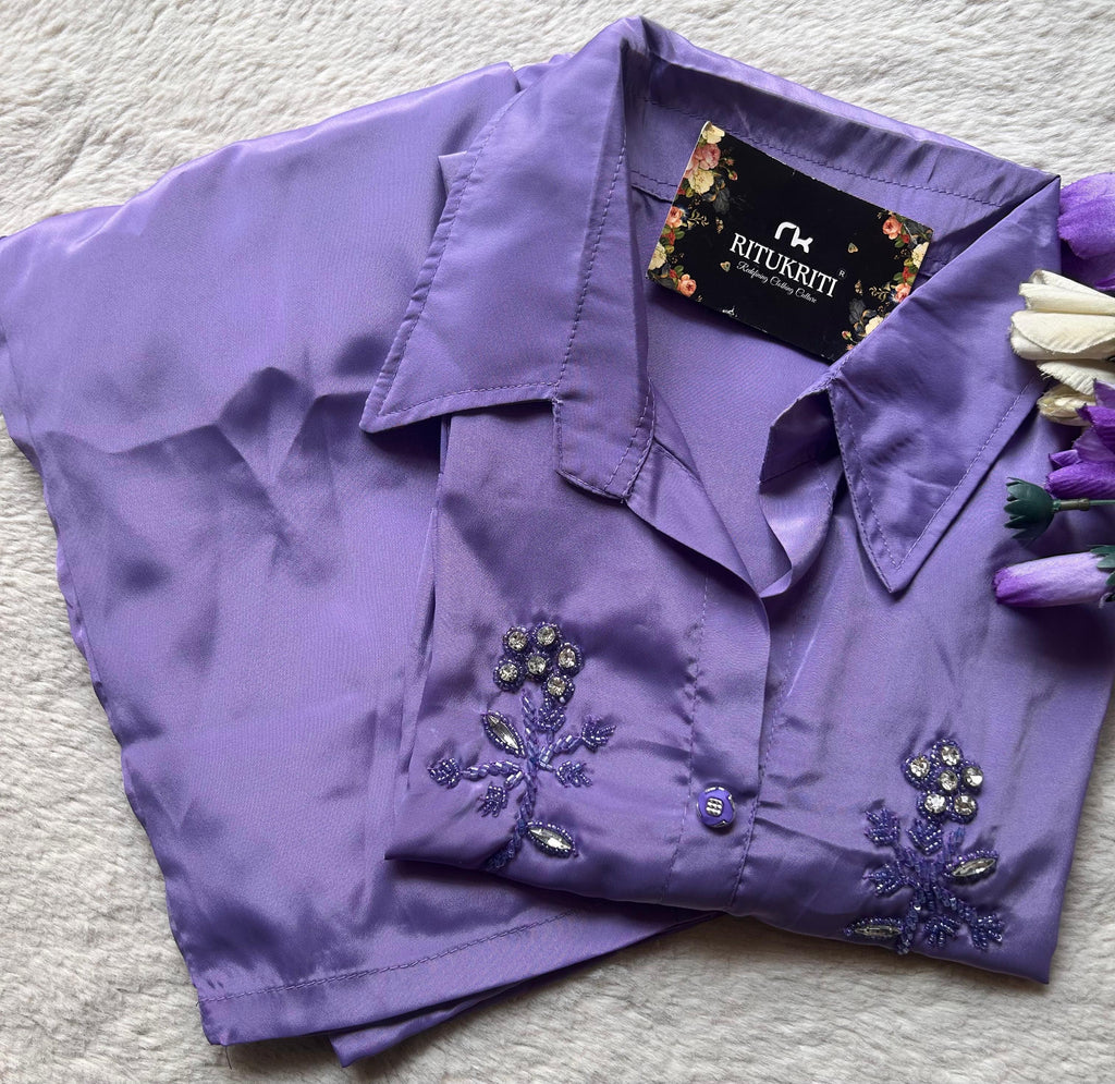 EMBROIDERY WORK CO-ORD SET