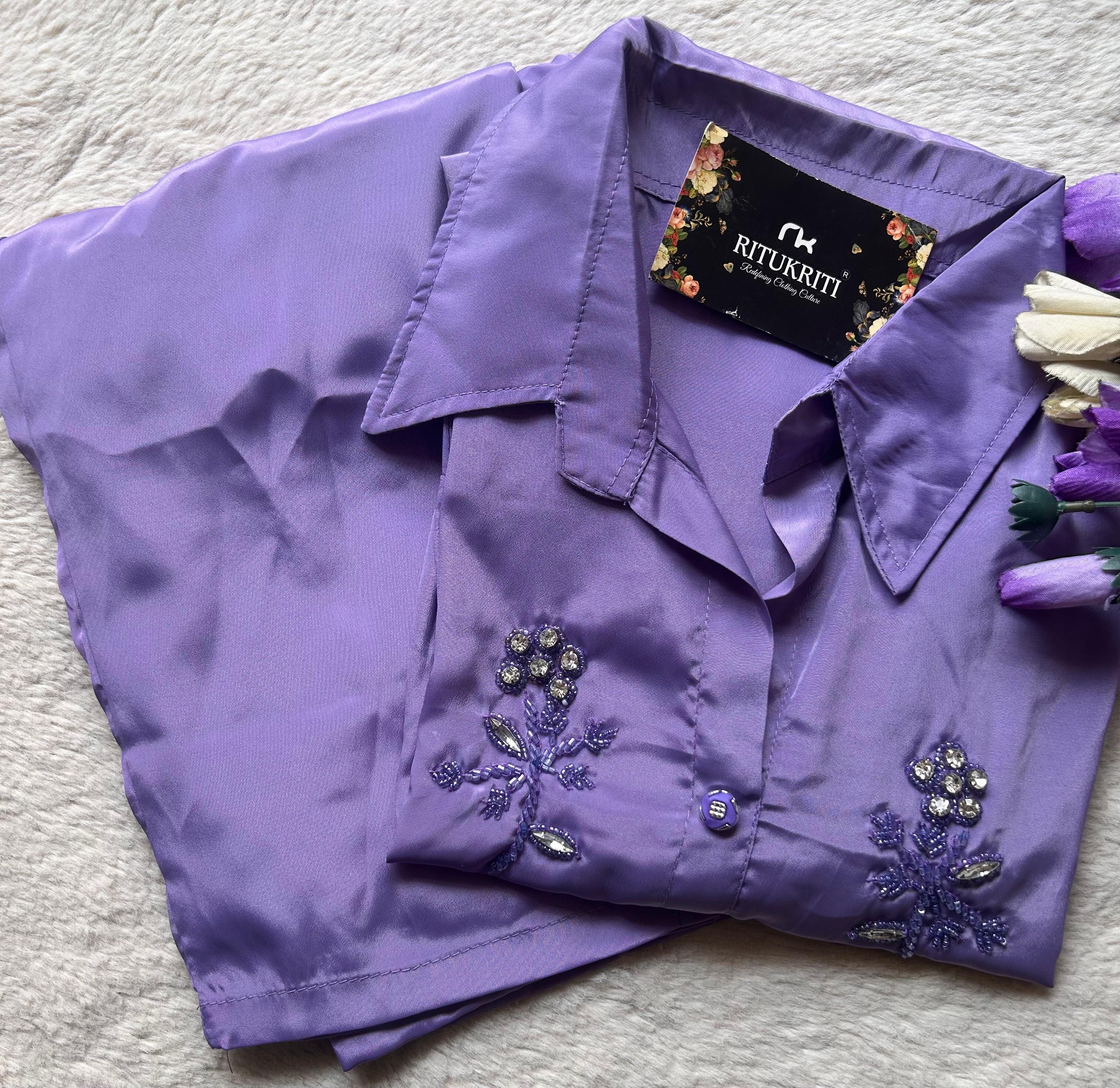 EMBROIDERY WORK CO-ORD SET