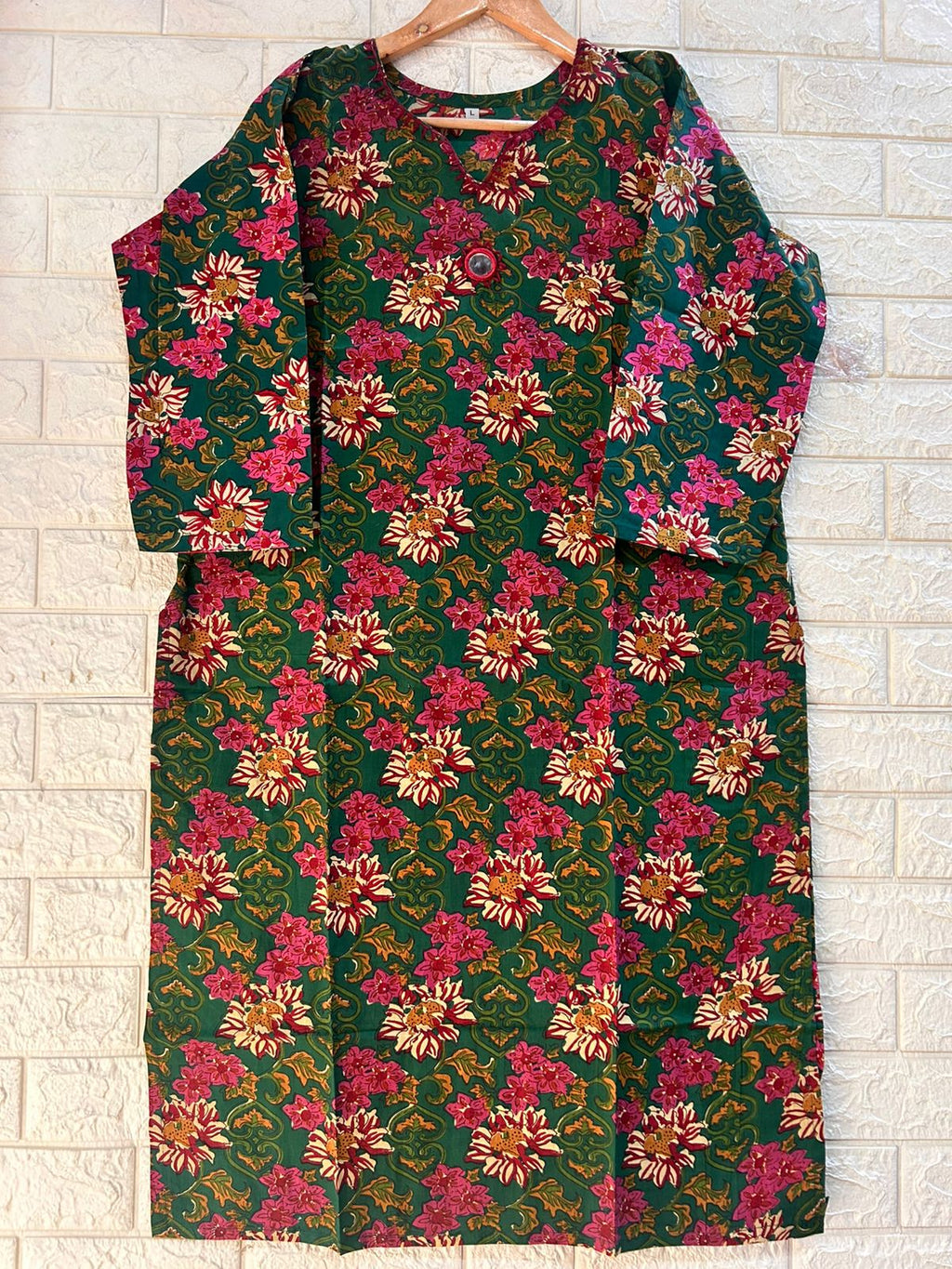 MIRRORWORK LONG KURTI
