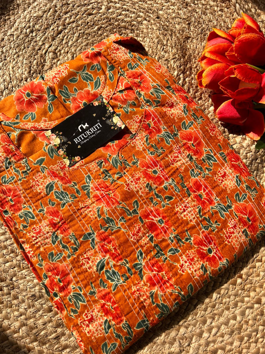 THREADWORK LONG KURTI