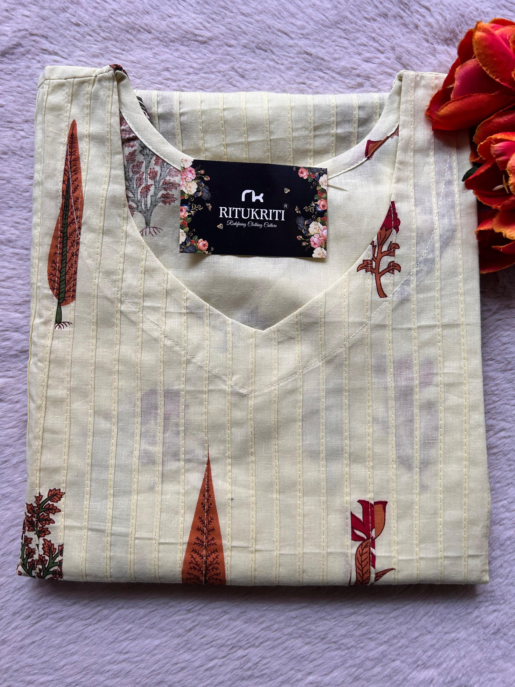 PLEATED LONG KURTI