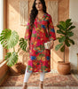 V NECK LONG KURTI