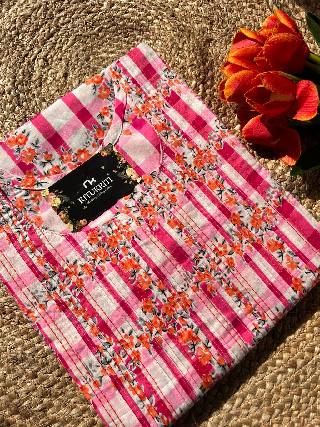 THREADWORK LONG KURTI