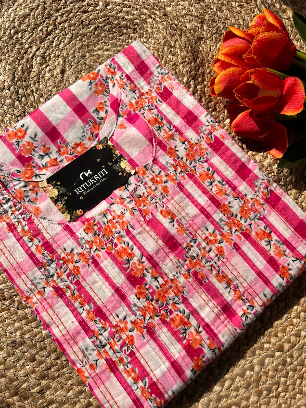 THREADWORK LONG KURTI