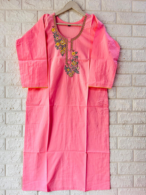 EMBROIDERY WORK KURTI