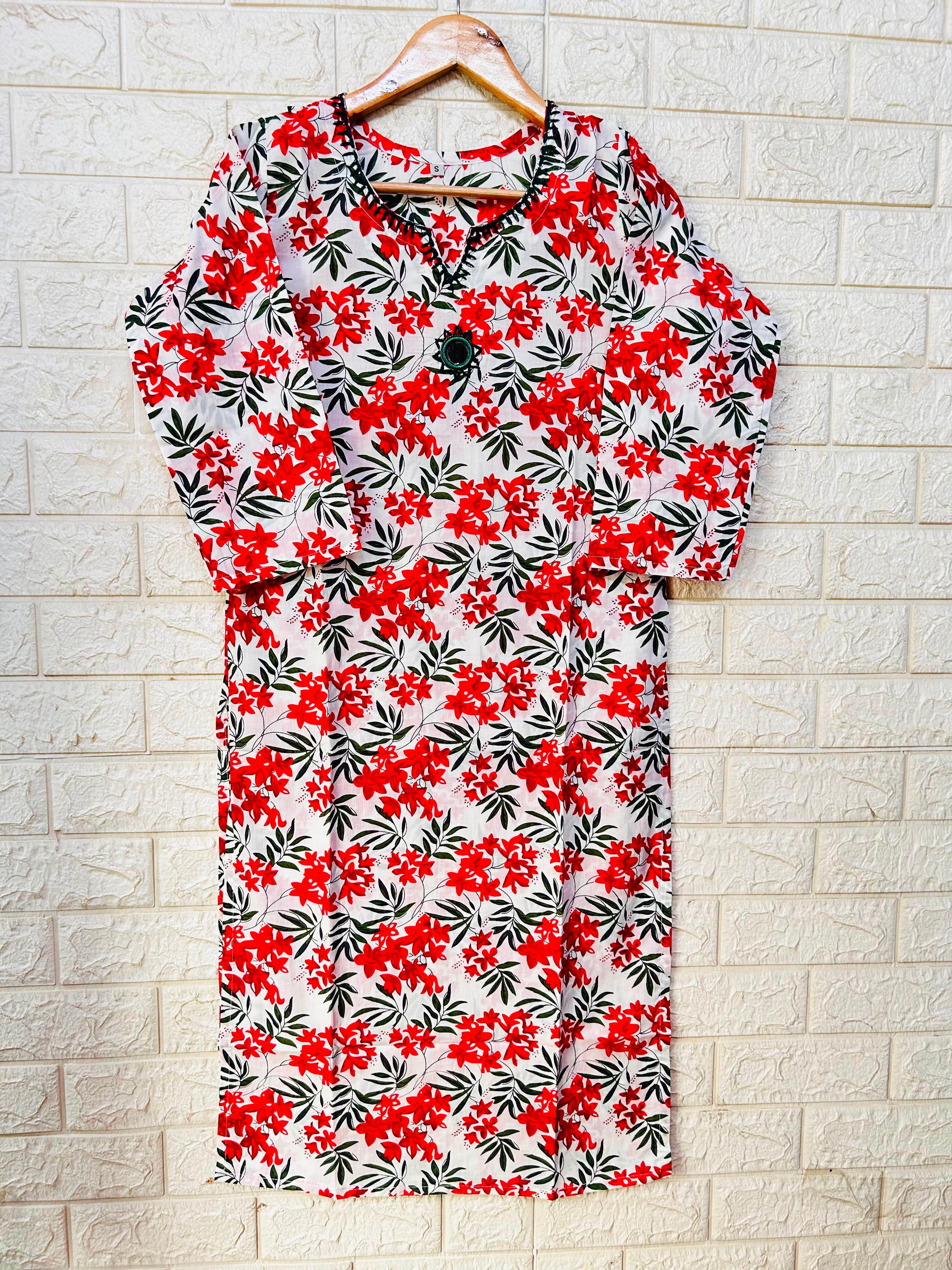 MIRRORWORK LONG KURTI
