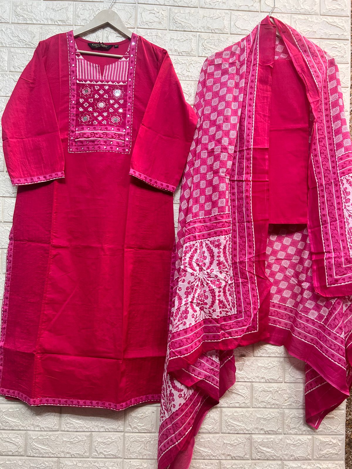 The Gulabari suit set