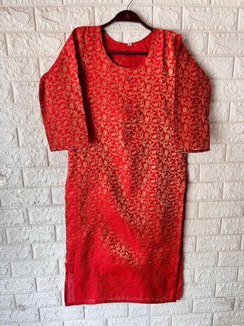 Banarasi Long kurti