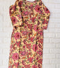 V NECK LONG KURTI