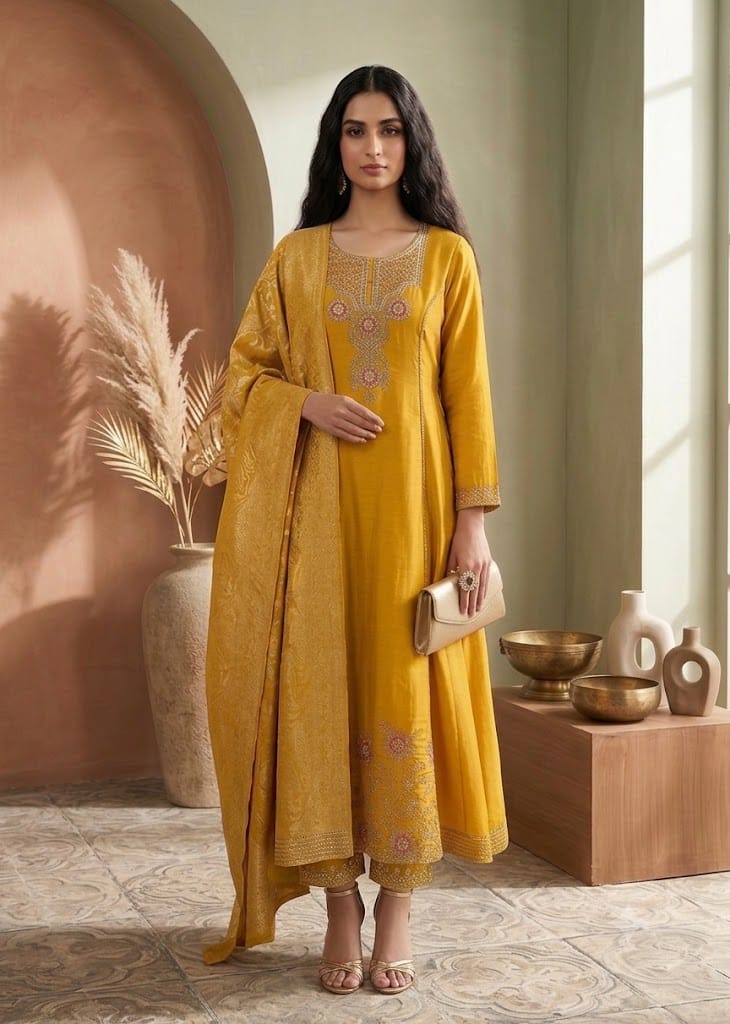 PURE COTTON FROCK STYLE