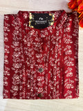 Coral long kurti
