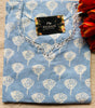 V NECK LONG KURTI