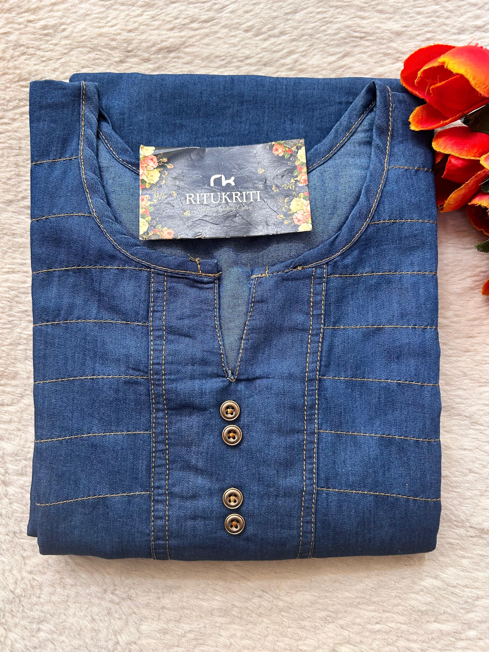 DENIM KURTI
