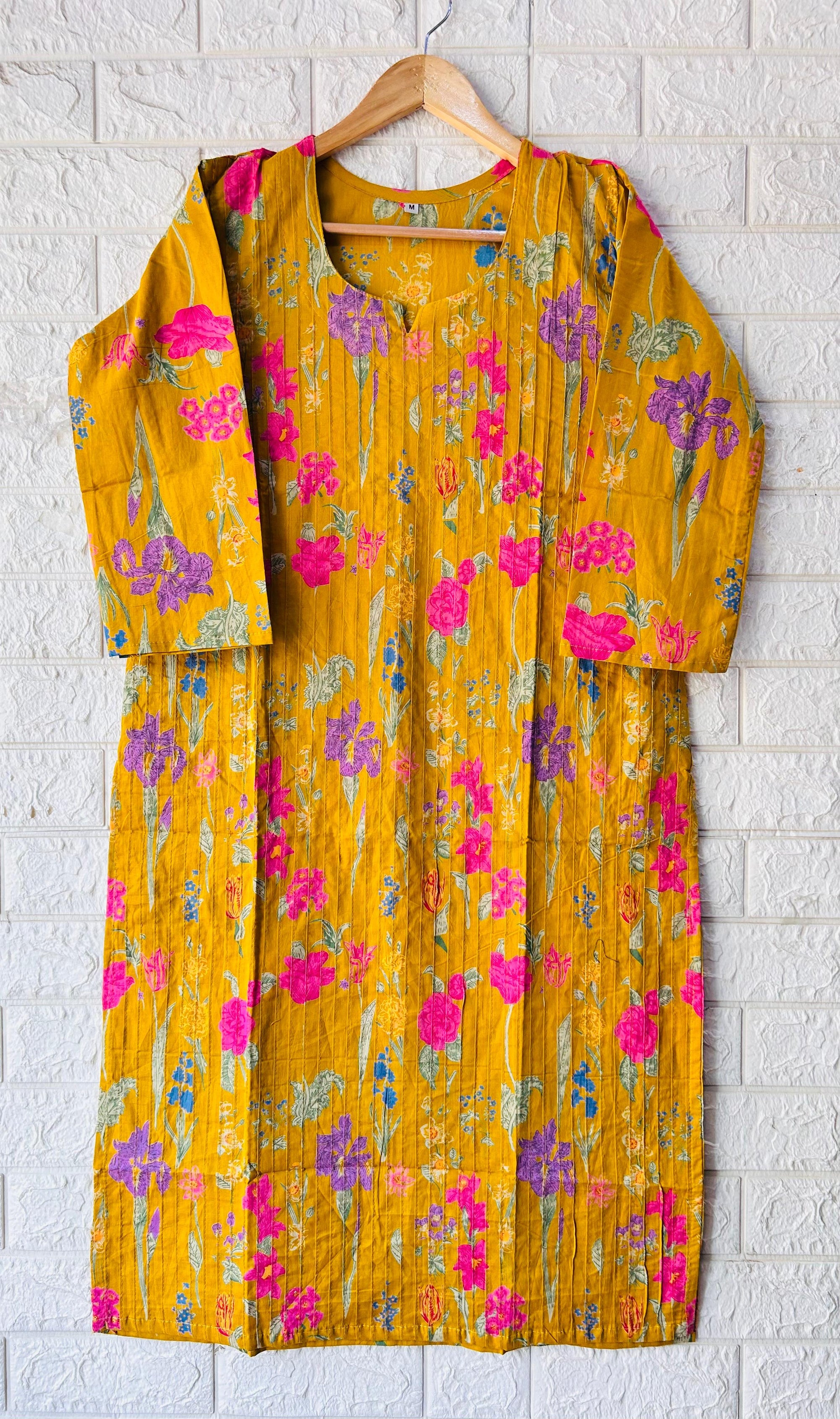 PLEATED LONG KURTI
