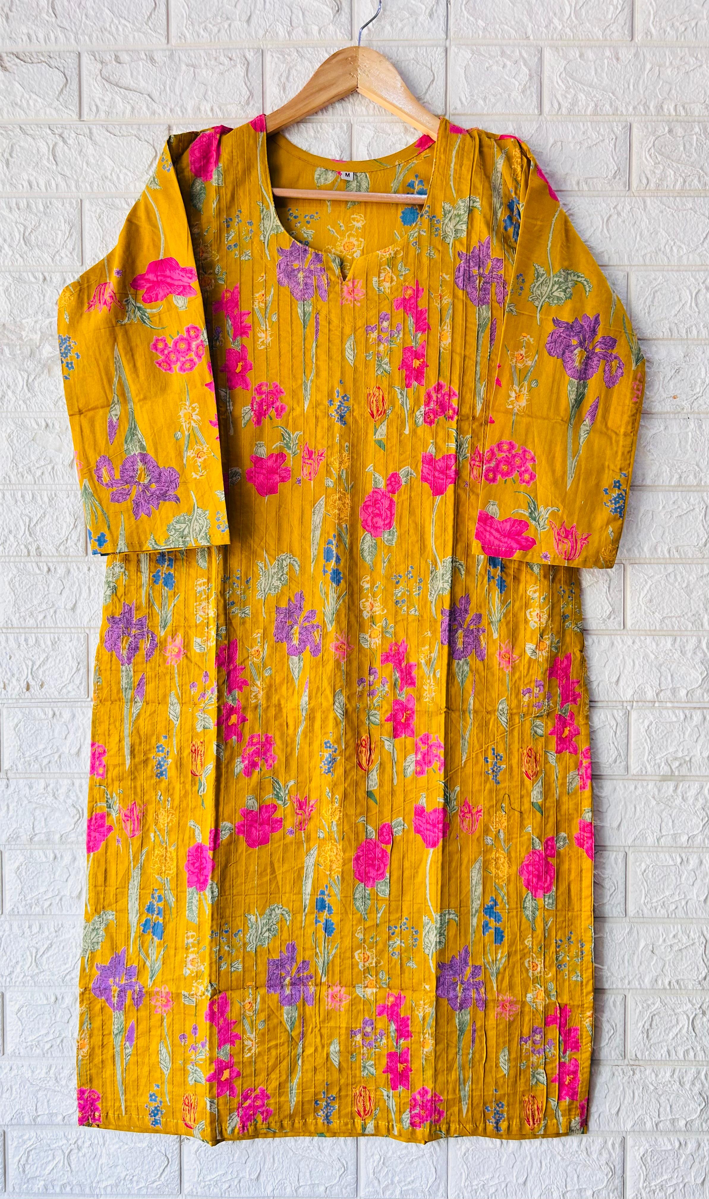 PLEATED LONG KURTI