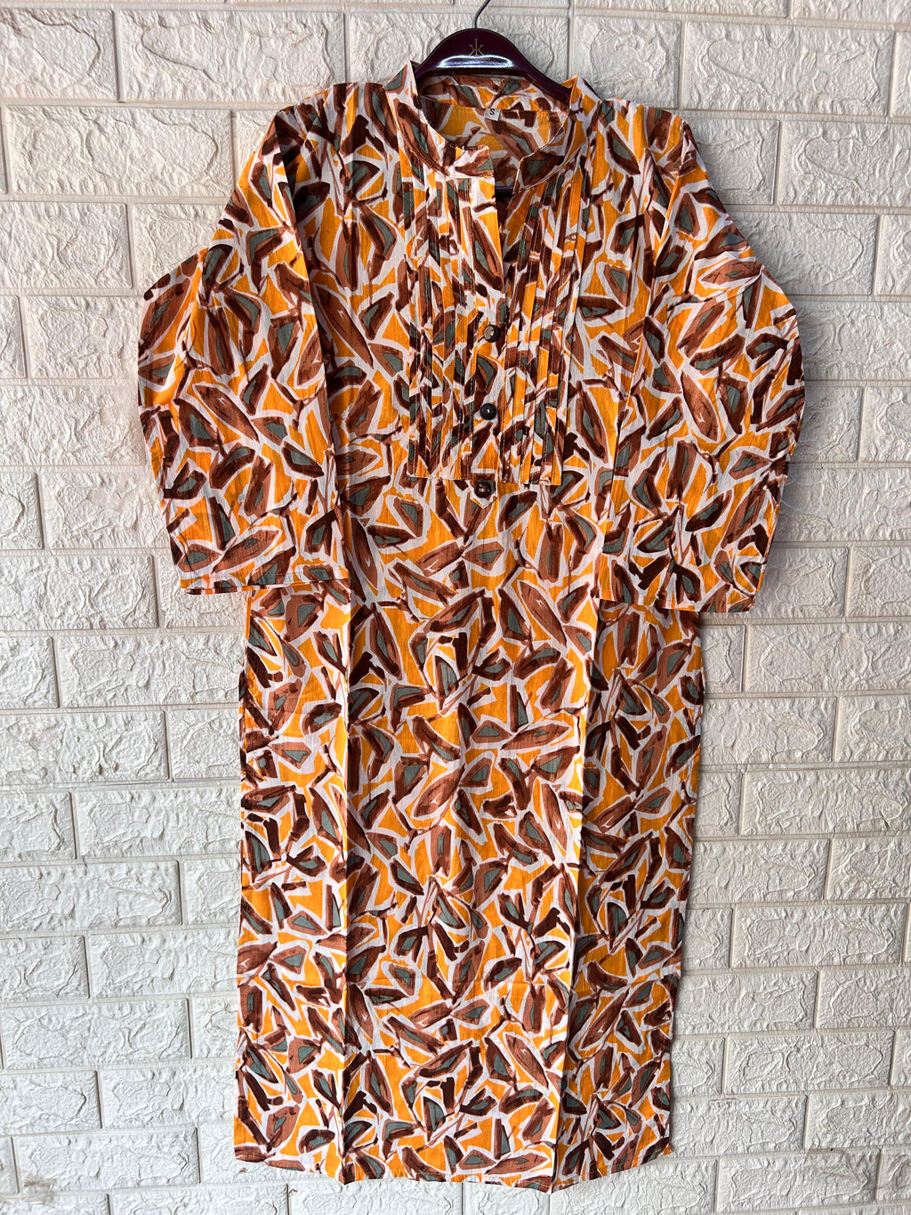 Coral long kurti