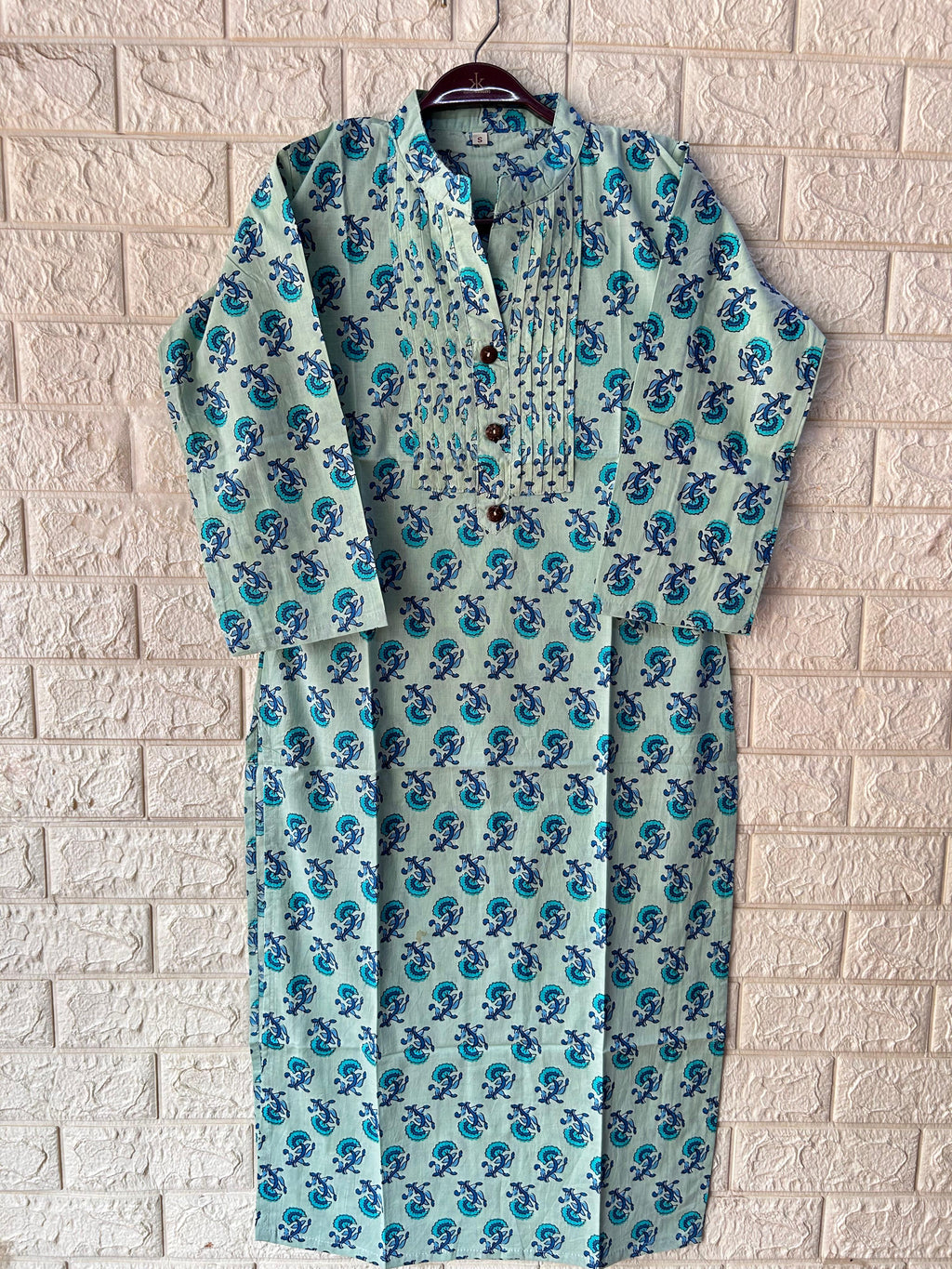 Coral long kurti