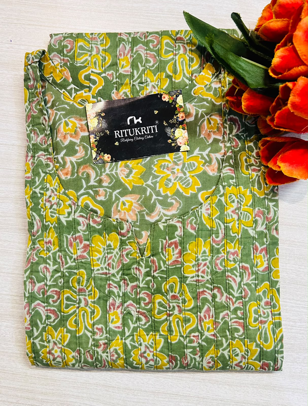THREADWORK LONG KURTI