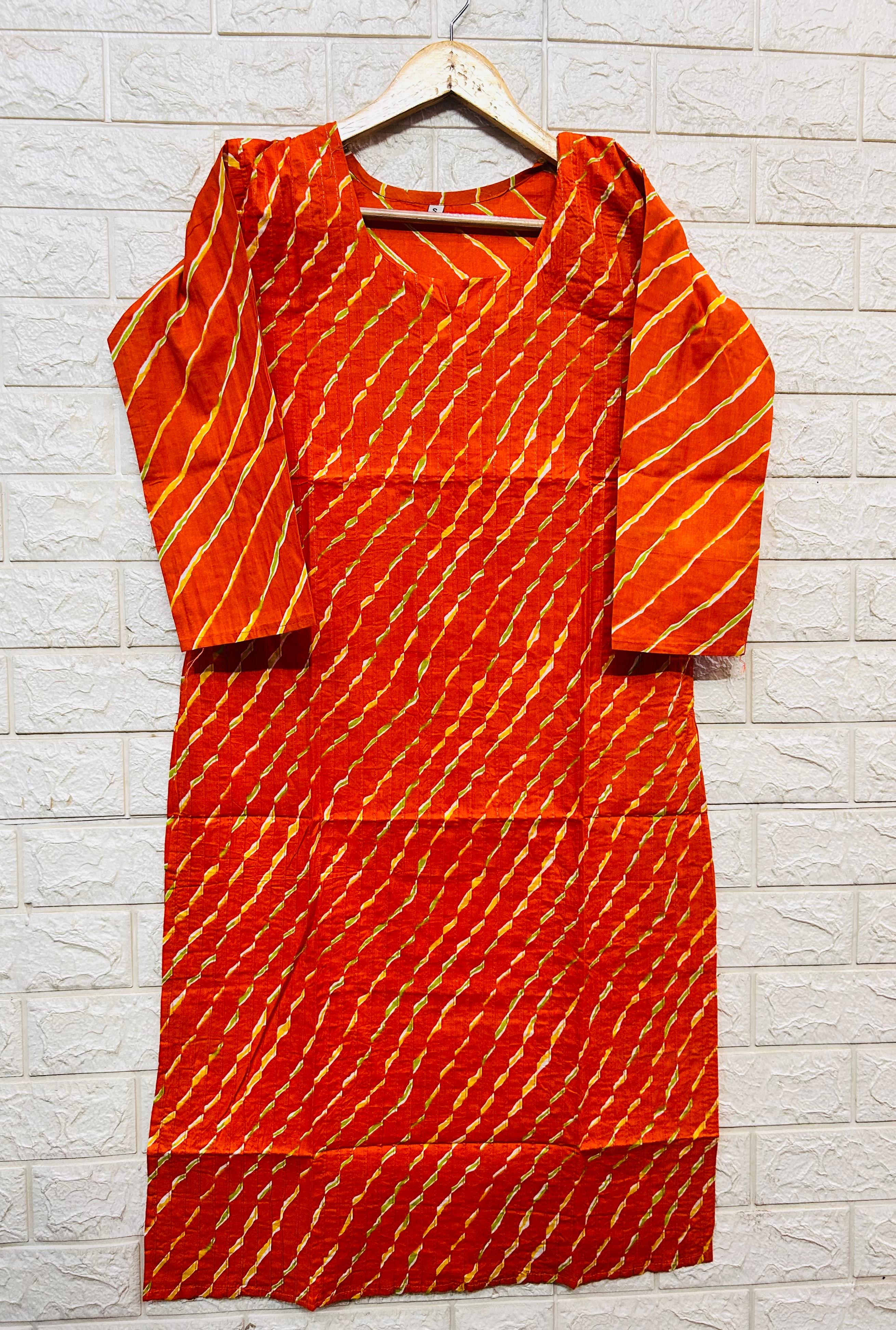 PLATED WORK LONG KURTI