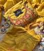 EMBROIDERY WORK KURTI  SET