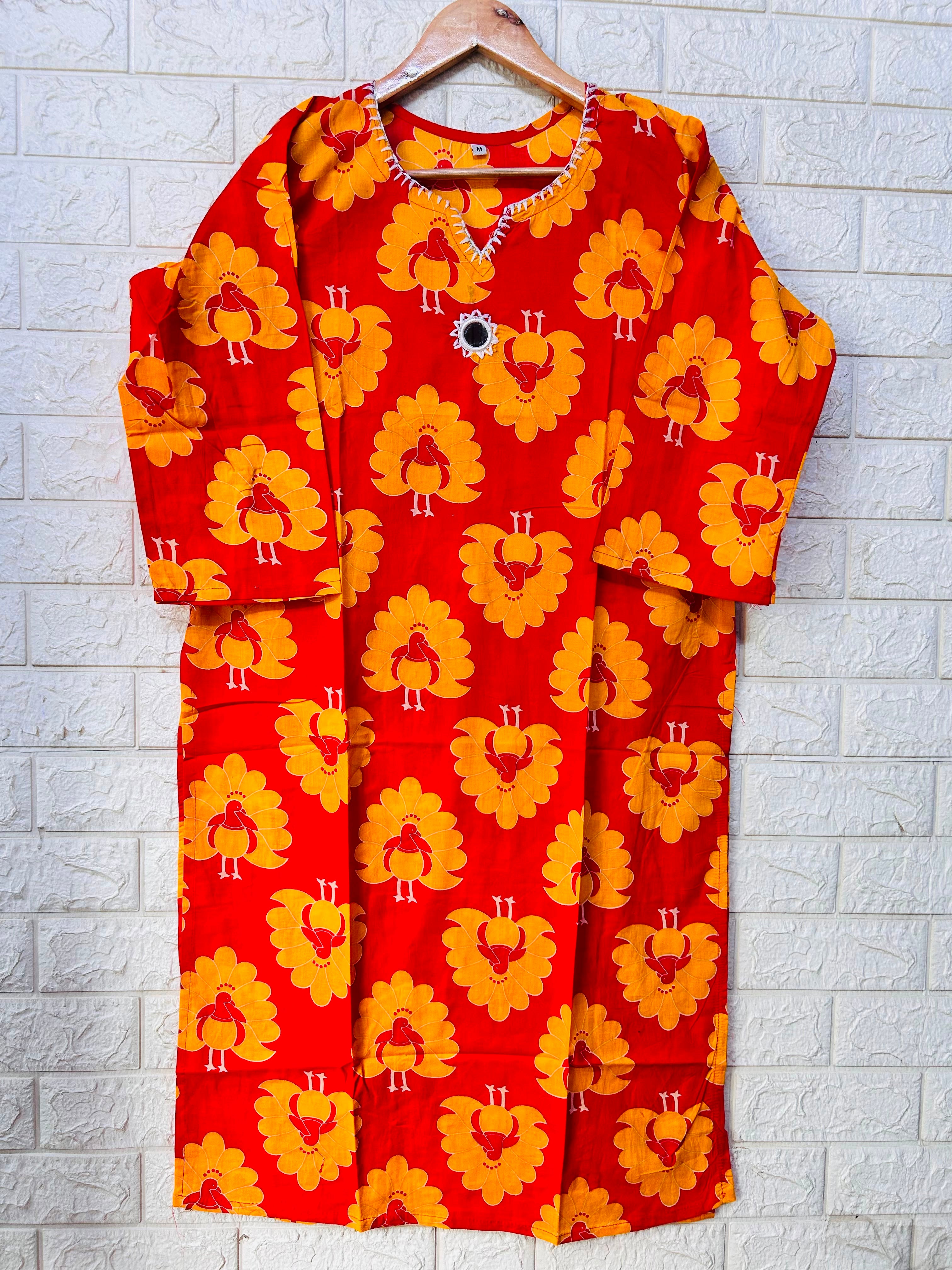 MIRRORWORK LONG KURTI