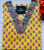 V NECK LONG KURTI