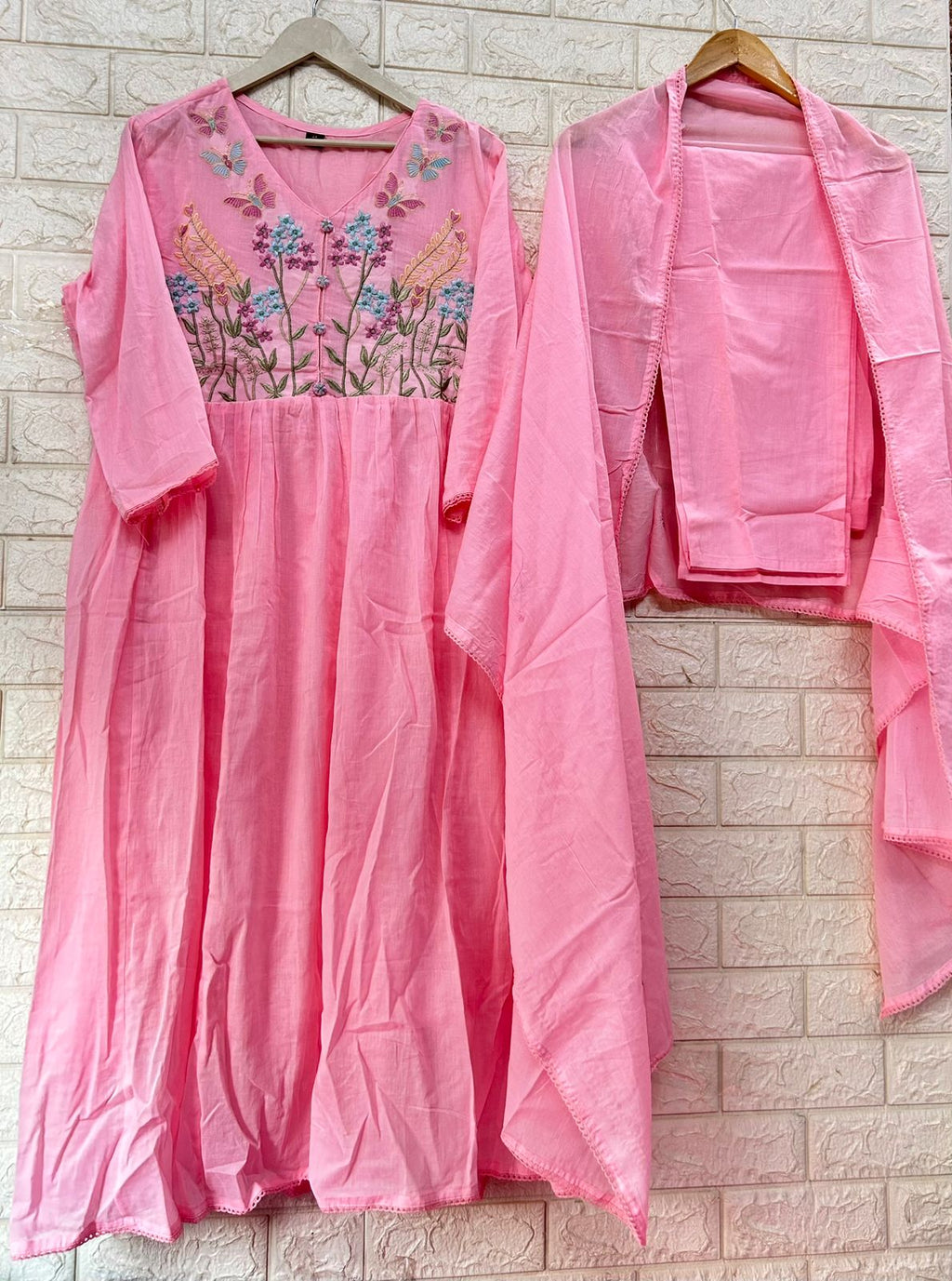MUL MUL COTTON FROCK STYLE