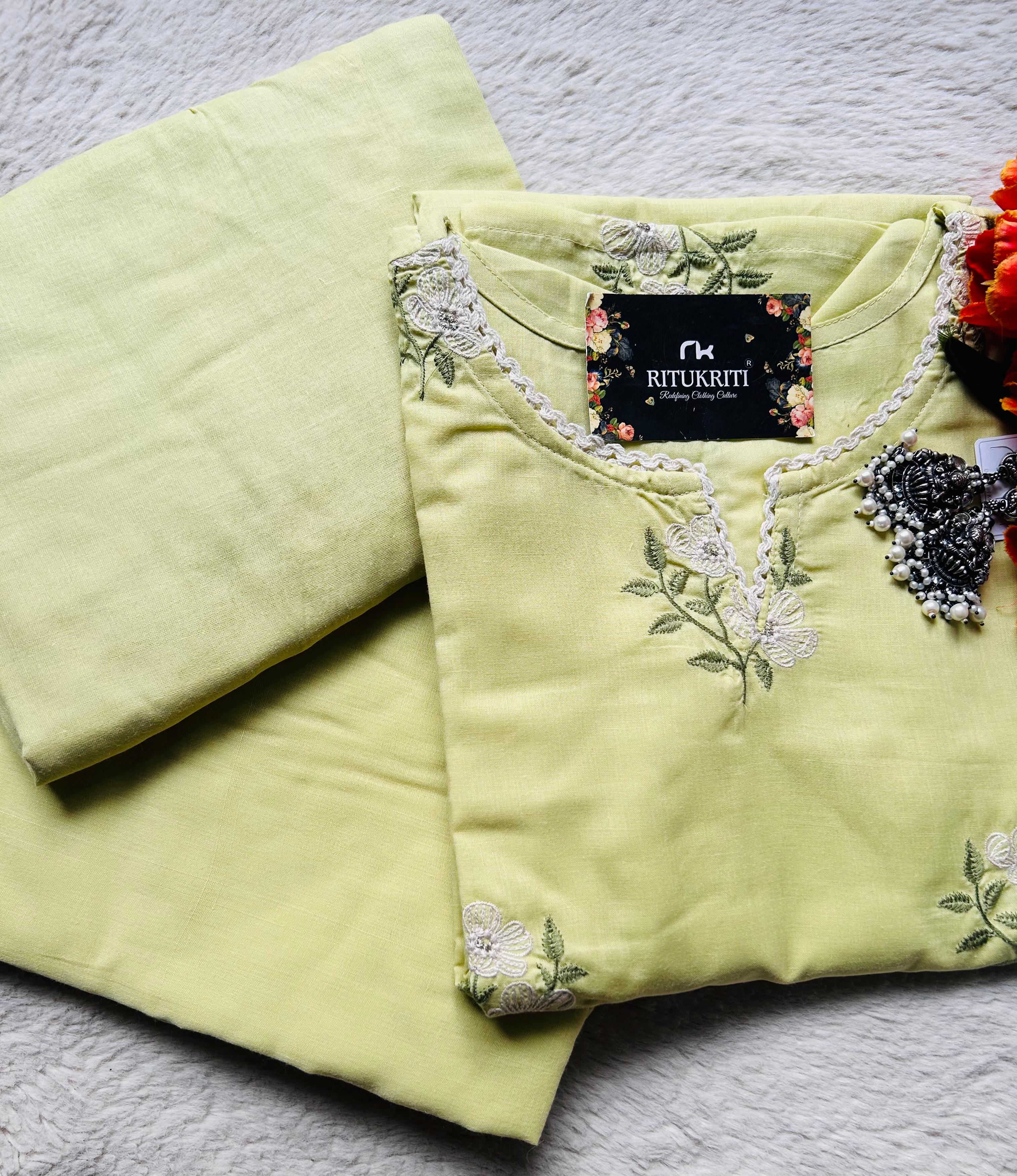Embroidery 3 PIECE  SET