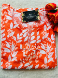 FLORAL PEAR WORK KURTI
