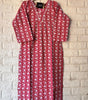 V NECK LONG KURTI