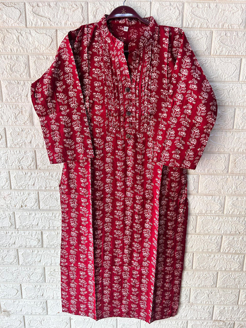 Coral long kurti